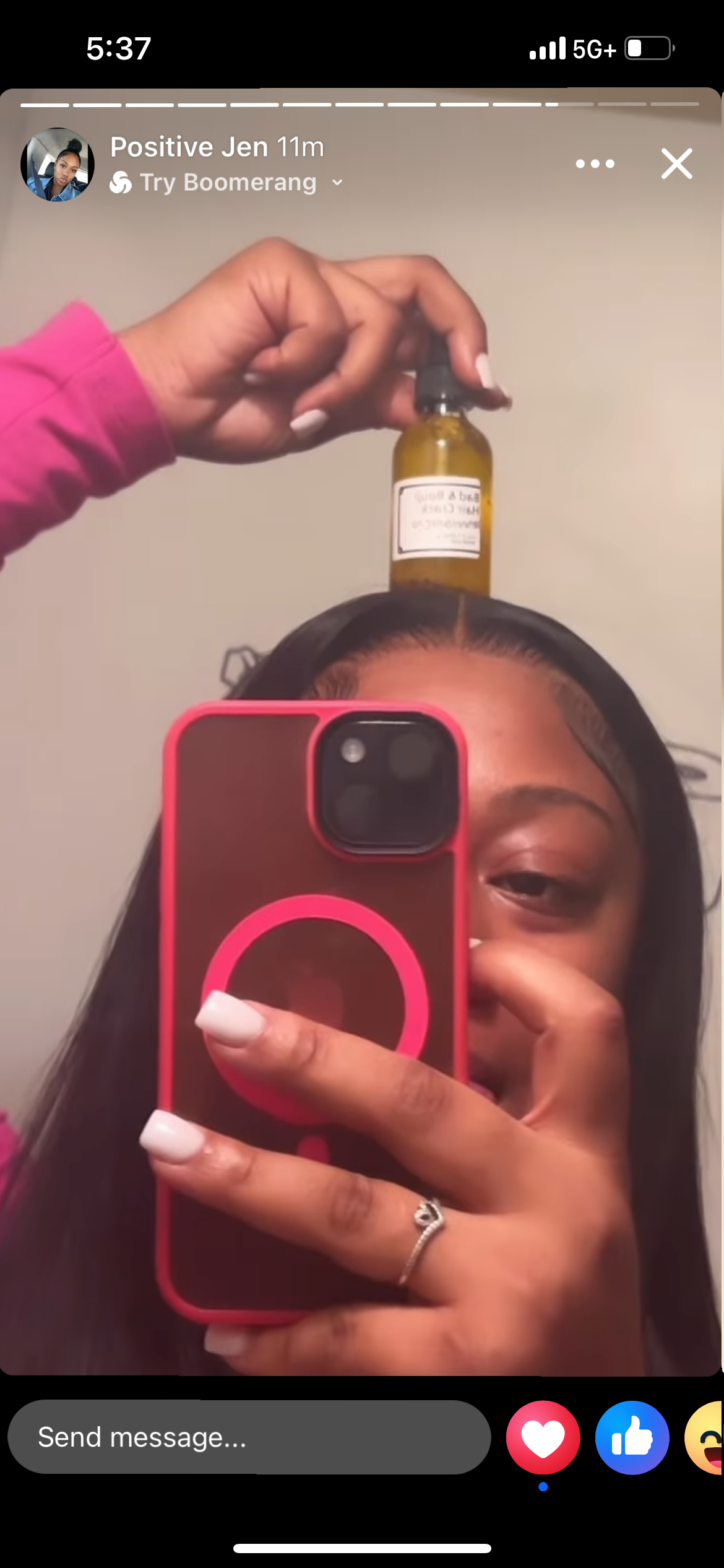 Hair growth oil