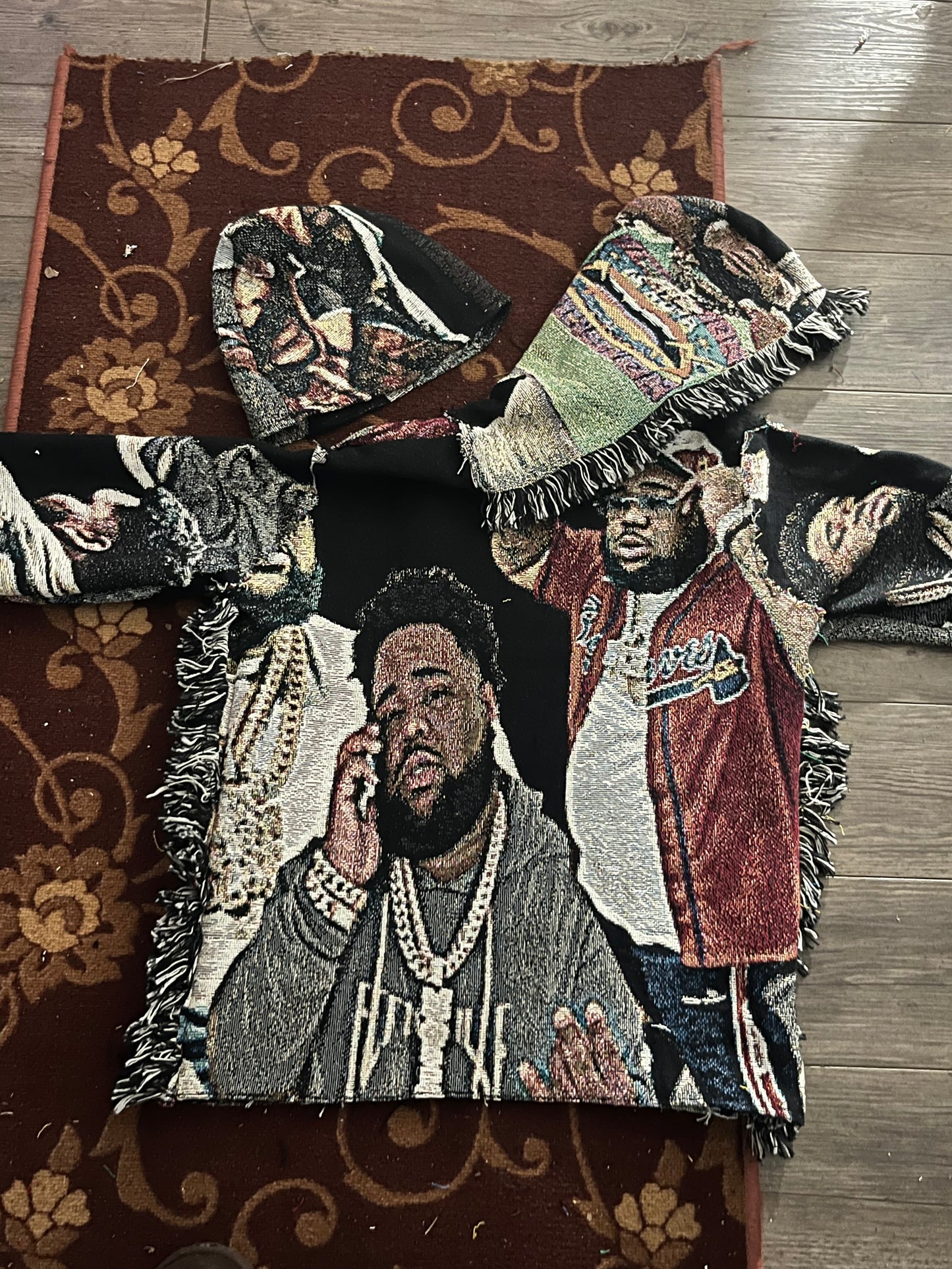Custom tapestry hoodies