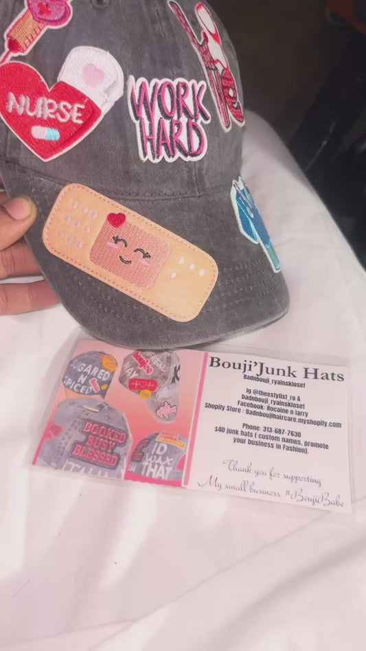 Custom junk hats